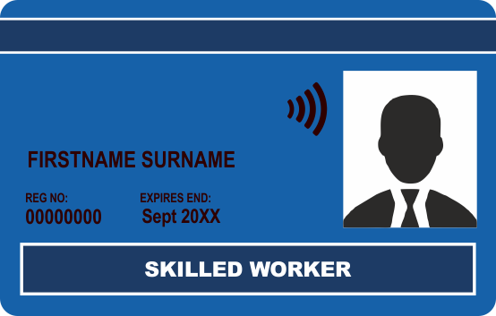 Blue Skilled CSCS Card
